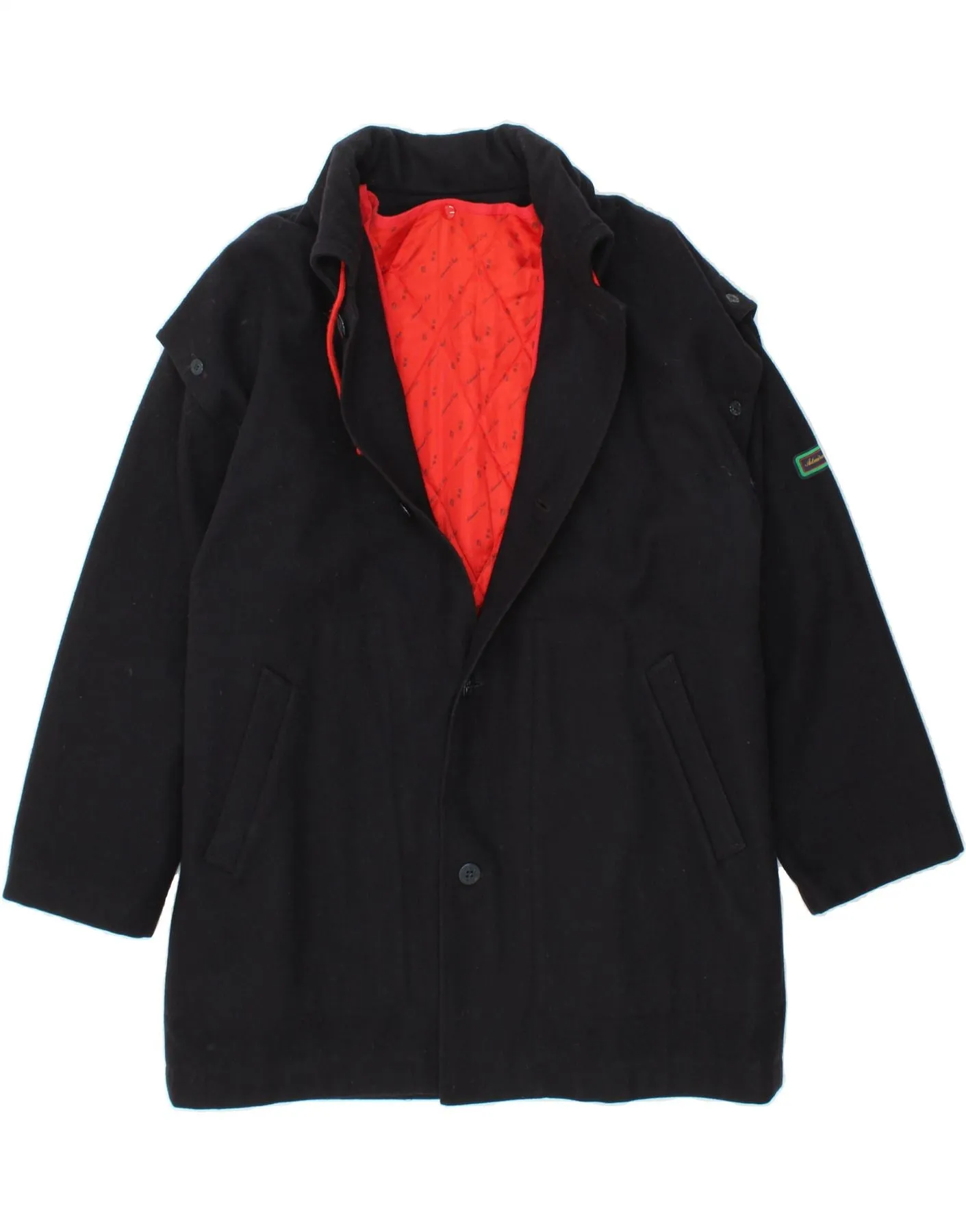 ADMIRAL Mens Overcoat IT 52 XL Navy Blue