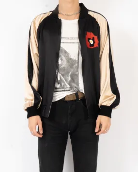 Chinese Rocks Silk Bomber