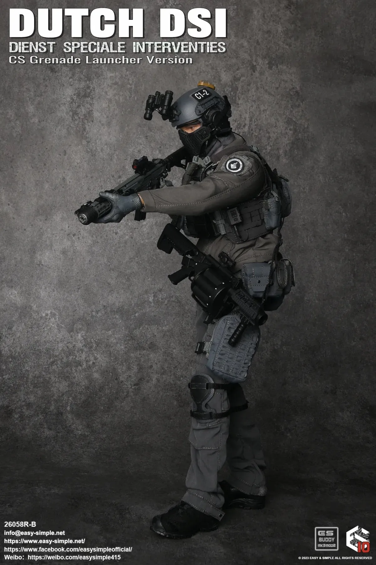 Dutch DSI CS Grenade Launcher Version - MINT IN BOX
