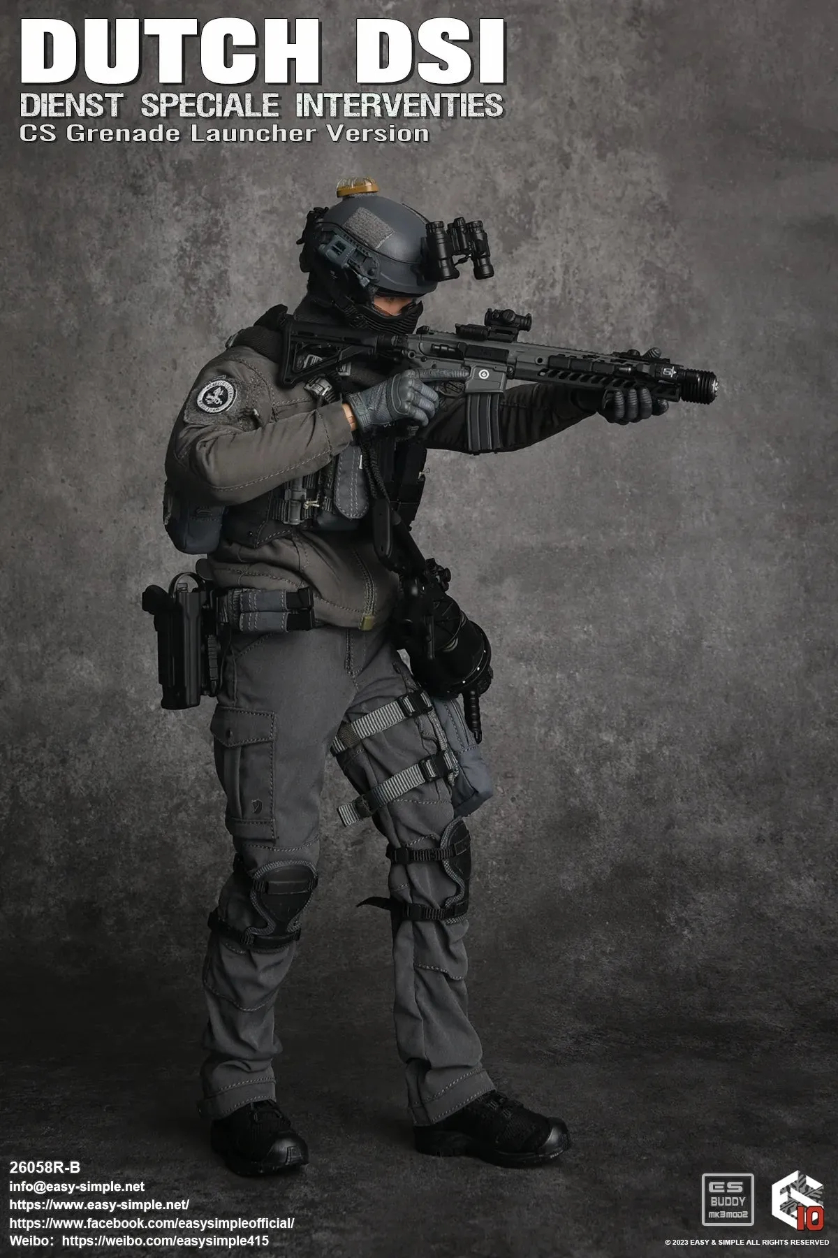 Dutch DSI CS Grenade Launcher Version - MINT IN BOX