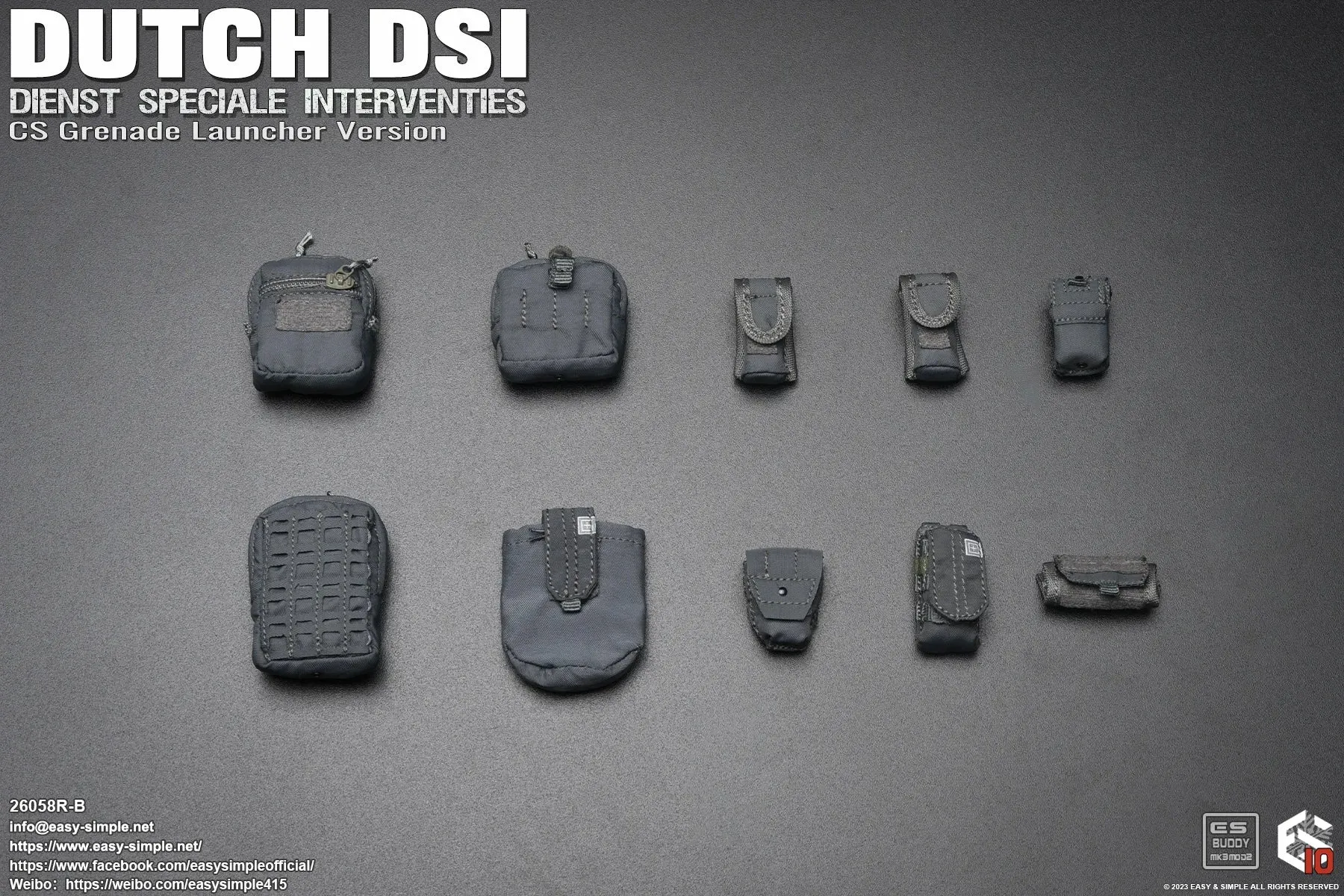 Dutch DSI CS Grenade Launcher Version - MINT IN BOX