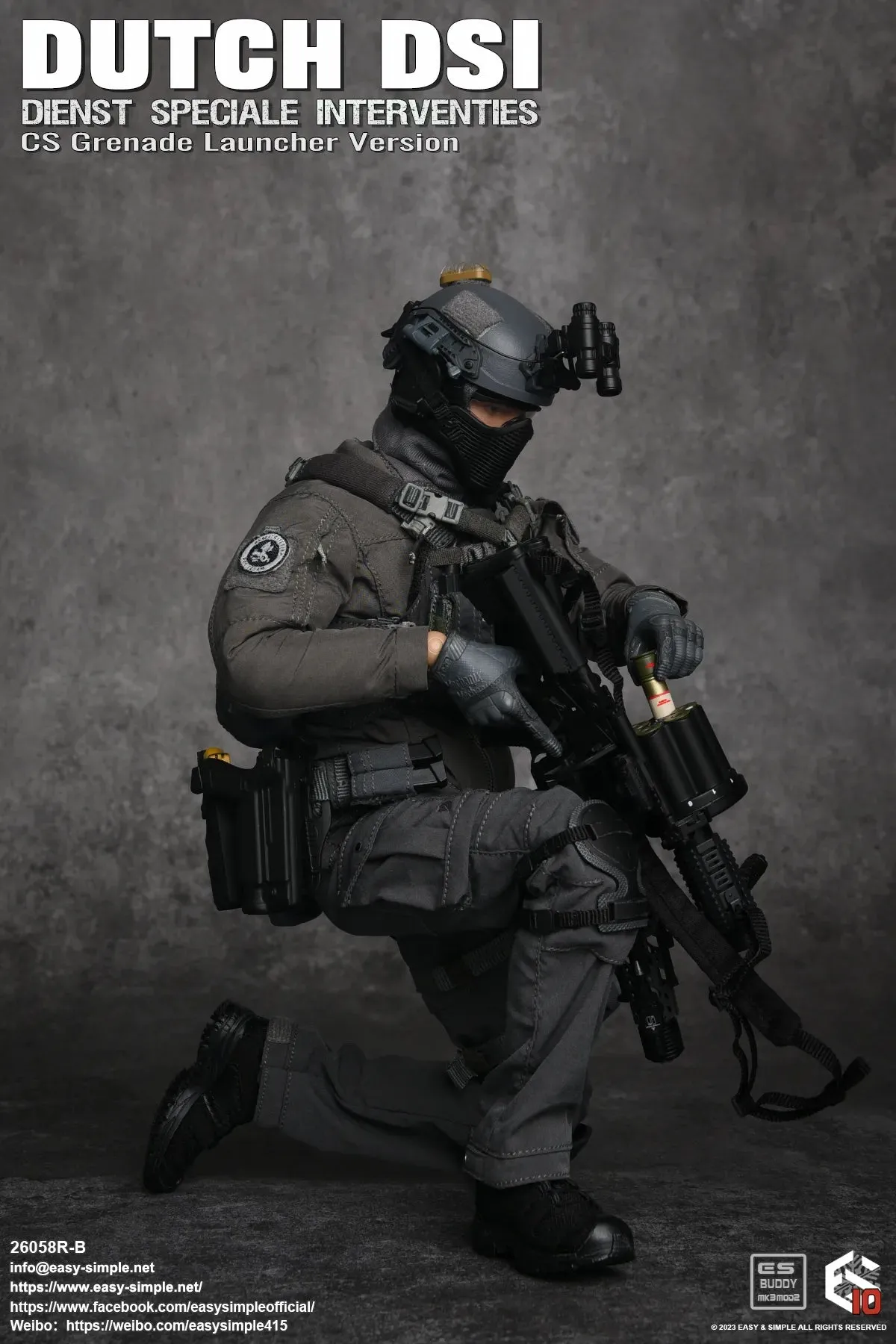 Dutch DSI CS Grenade Launcher Version - MINT IN BOX