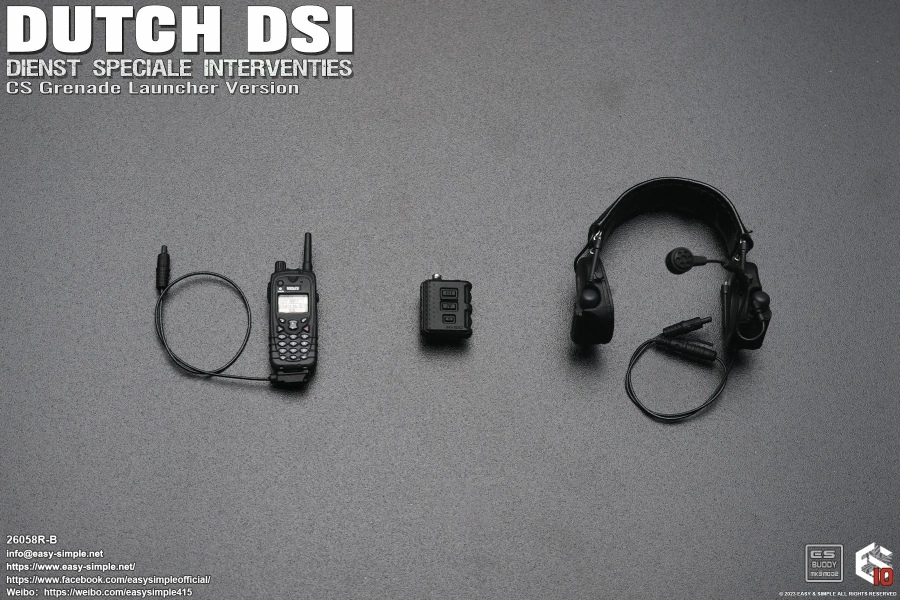 Dutch DSI CS Grenade Launcher Version - MINT IN BOX
