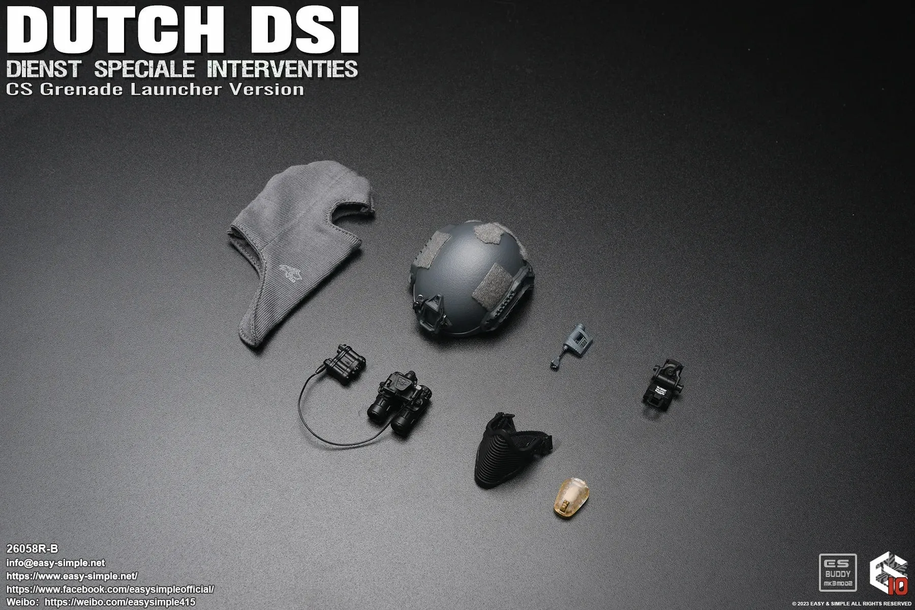 Dutch DSI CS Grenade Launcher Version - MINT IN BOX