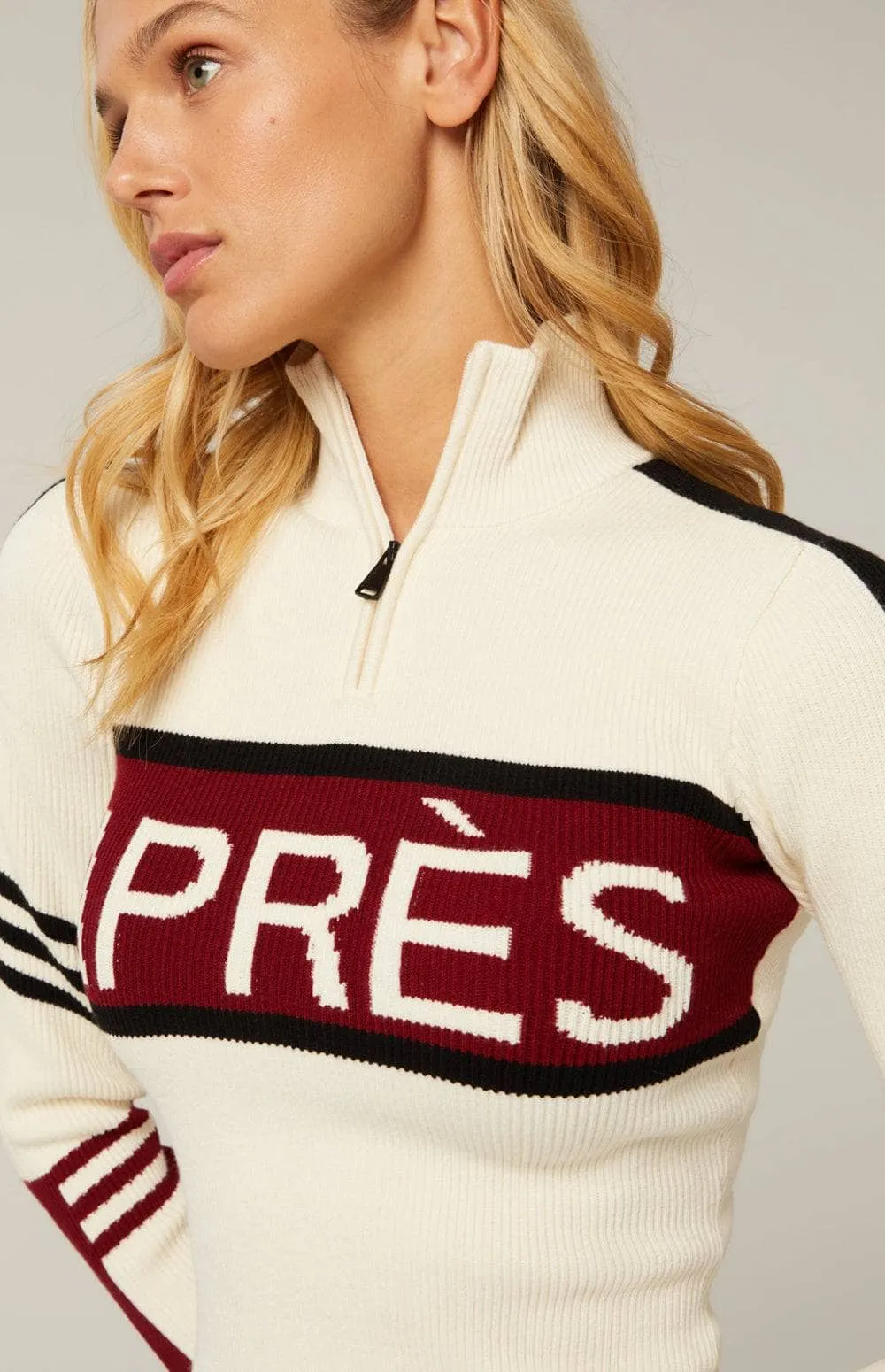 Kate 1/2 Zip Sweater | Ivory