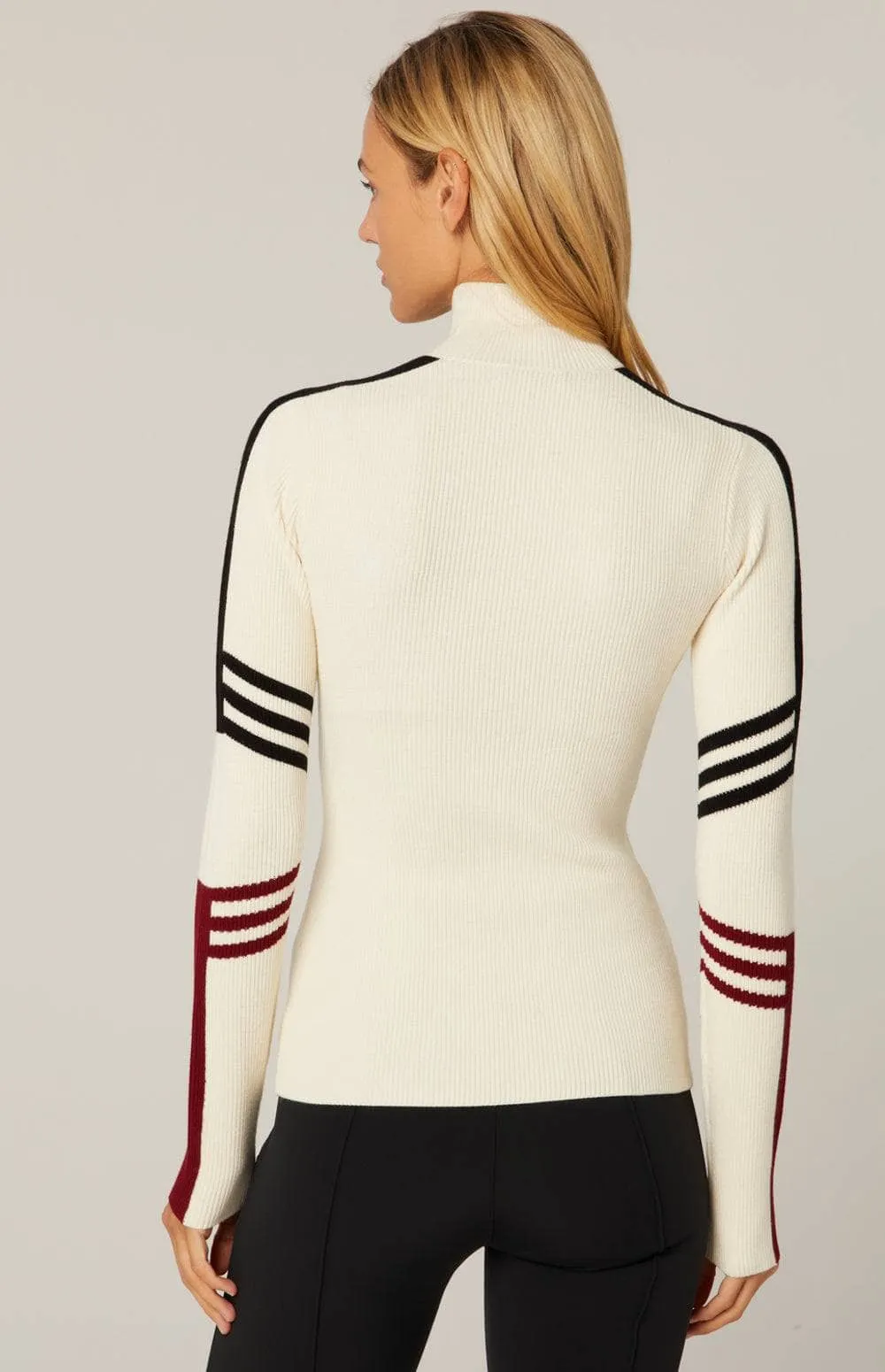 Kate 1/2 Zip Sweater | Ivory