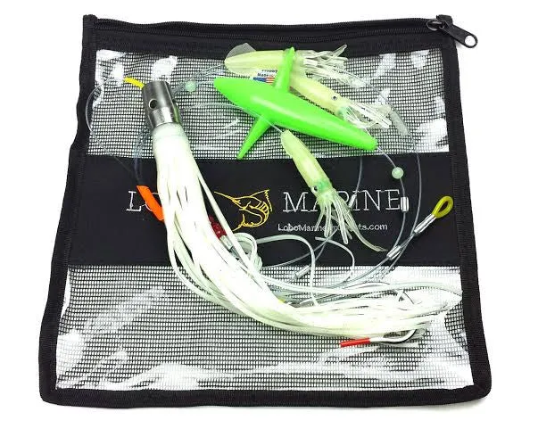 Lobo Lures #203 Wahoo-Pro Super Glow B2 Bigeye Daisy Chain