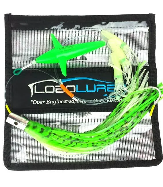 Lobo Lures #203 Wahoo-Pro Super Glow B2 Bigeye Daisy Chain