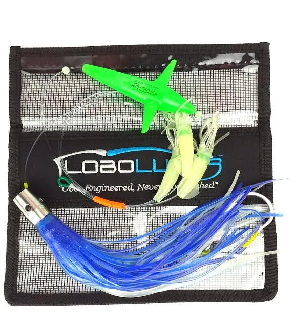Lobo Lures #203 Wahoo-Pro Super Glow B2 Bigeye Daisy Chain