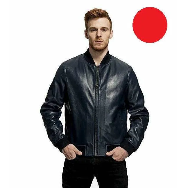 Mason & Cooper Men's Marshal Leather Jacket