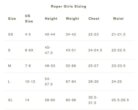 Roper Girls Crushable Polyfill Silver Sage 100% Nylon Softshell Jacket