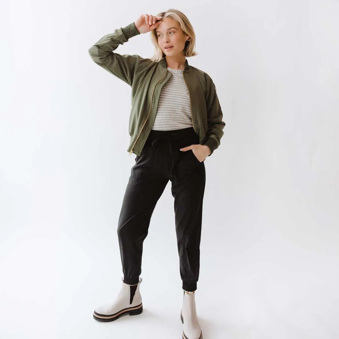 Sage Bomber Jacket