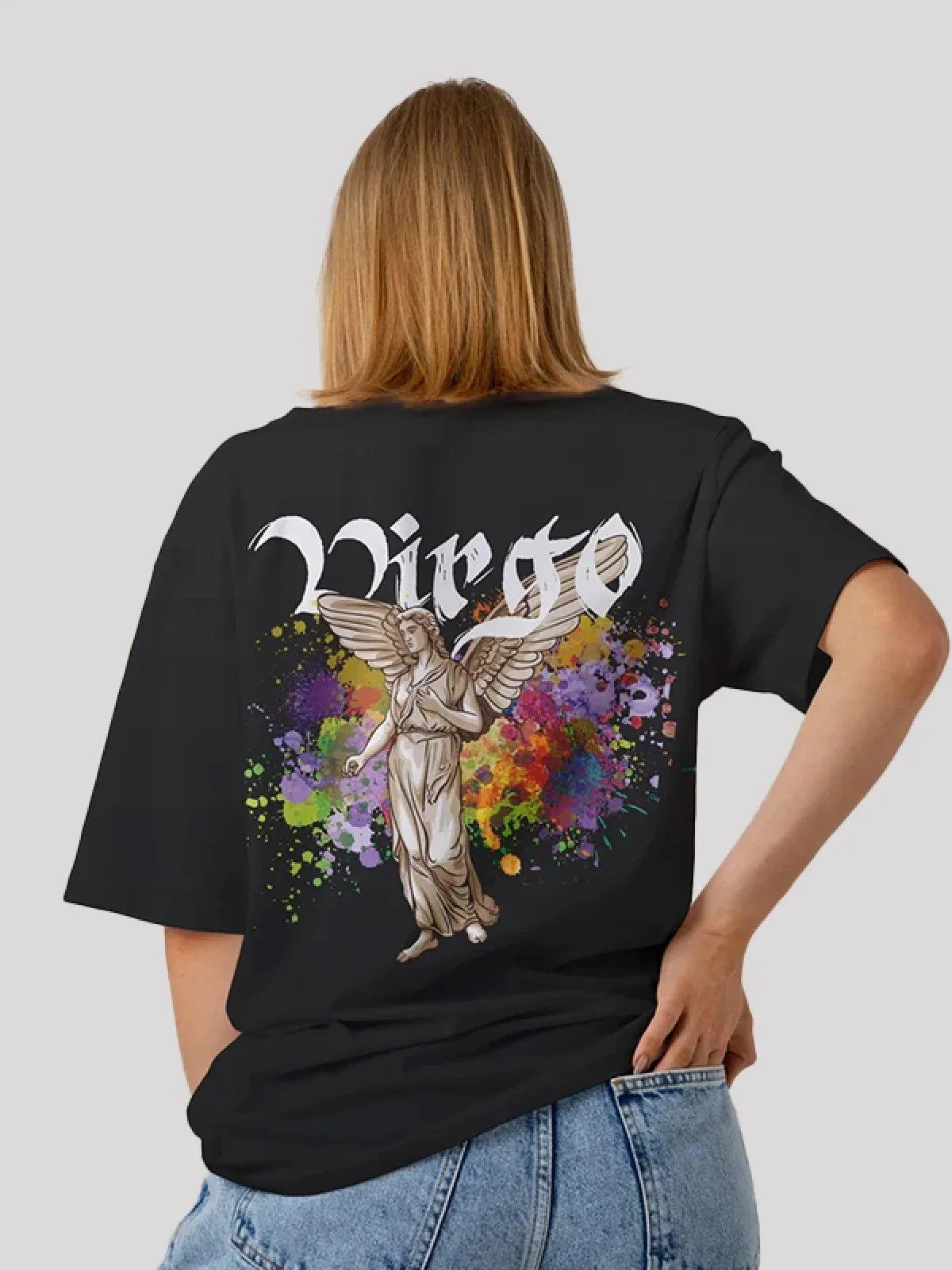 Virgo Zodiac Unisex Oversize T-Shirt