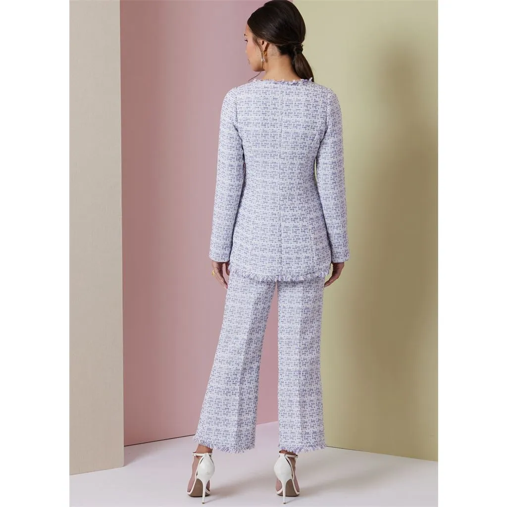 Vogue Pattern V2017 Misses' Jacket in Two Lengths, Skirt and Pants