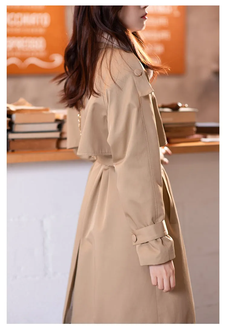 Wjczt 2022 Winter Parkas For Women Fur Collar Warm Mid Calf Belt Elegant Streetwear Warm Female Overcoats MX20D7394